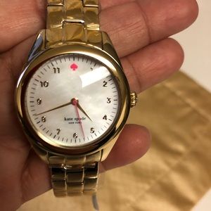 New Kate Spade watch,original box,tags.Watch face & band in original plastic.